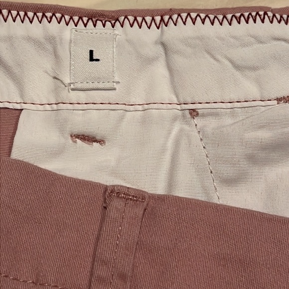 JACK & JONES Womens Mauve Pink Bermuda shorts Regular Regular Sz L - Picture 7 of 7